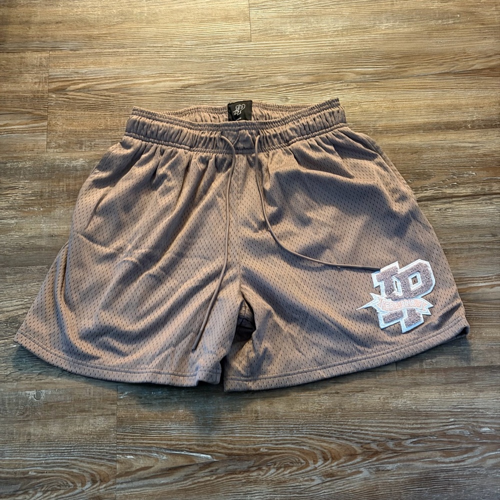 Brown Inaka Power Mesh Shorts
